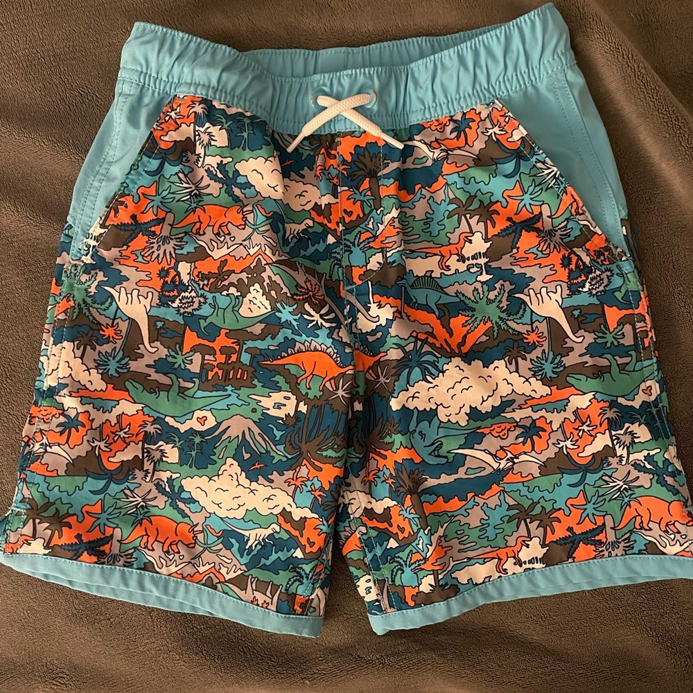 Like New! Lands End Boys size 8 (Medium) Hydroliner Swim Trunks.